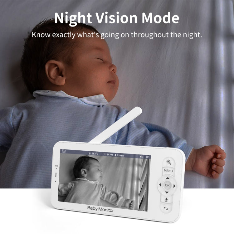 5 Inch HD Baby Monitor Wireless Wifi Baby Care Camera, EU Plug, US Plug, UK Plug, AU Plug 5 Inch HD Baby Monitor Wireless Wifi Baby Care Camera, EU Plug, US Plug, UK Plug, AU Plug